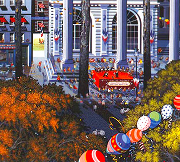 Concert in the City 1985 - Paris France by Hiro Yamagata - For