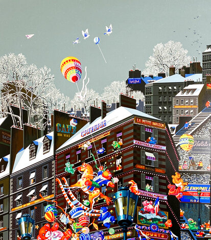 Toys 1985 - Paris,  France Limited Edition Print - Hiro Yamagata