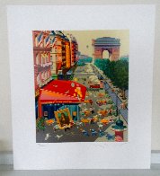 Paris From the Four Cities Suite 1985 Limited Edition Print by Hiro Yamagata - 1 Paris From the Four Cities Suite 1985 Limited Edition Print by Hiro Yamagata - 1