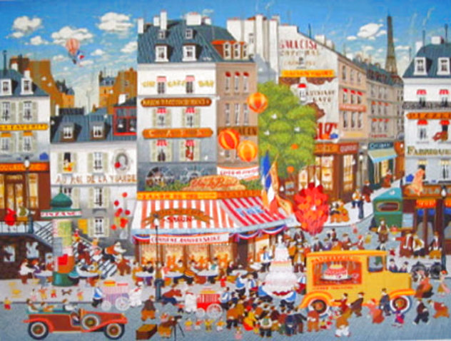 Centiemme Anniversaire 1989 - France Limited Edition Print by Hiro Yamagata