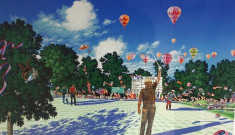 U.S. Open Golf Championship Poster 1980 HS Nicklaus - Golf Limited Edition Print - Hiro Yamagata