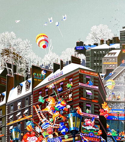 Toys 1985 - Paris, France Limited Edition Print - Hiro Yamagata