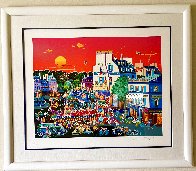 Circus in the Square 1987 - Huge Limited Edition Print by Hiro Yamagata - 1