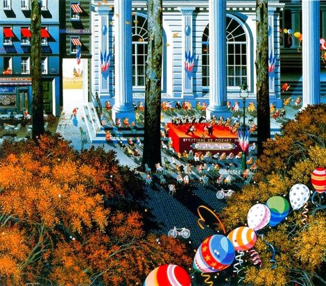 Concert in the City 1985 - Paris, France Limited Edition Print - Hiro Yamagata