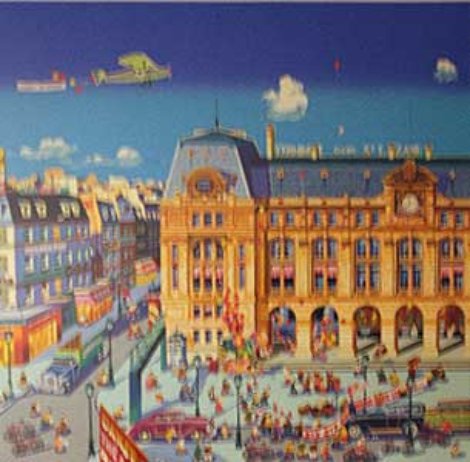 Gare St. Lazare, Paris, France 1986 Limited Edition Print - Hiro Yamagata