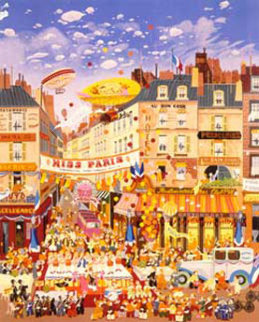 Miss Paris 1980 Limited Edition Print - Hiro Yamagata Miss Paris 1980 Limited Edition Print - Hiro Yamagata