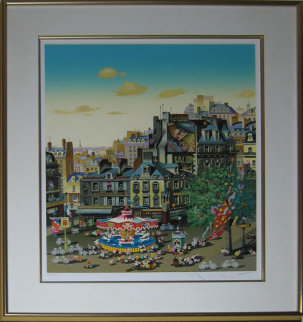 Carousel 1986 Limited Edition Print - Hiro Yamagata Carousel 1986 Limited Edition Print - Hiro Yamagata