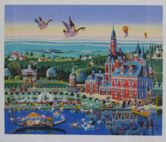 Chateau Rouge 1985 - Paris, France Limited Edition Print by Hiro Yamagata