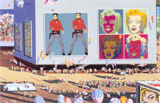 Summer Museum 1988 Limited Edition Print by Hiro Yamagata Summer Museum 1988 Limited Edition Print by Hiro Yamagata