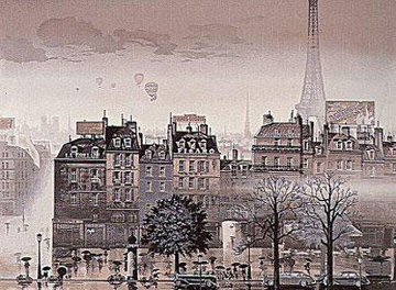Foggy Day 1988 Limited Edition Print - Hiro Yamagata Foggy Day 1988 Limited Edition Print - Hiro Yamagata
