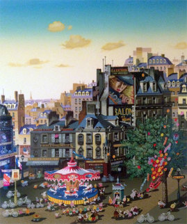 Carousel 1986 Limited Edition Print - Hiro Yamagata Carousel 1986 Limited Edition Print - Hiro Yamagata