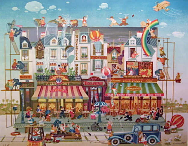 Paris Film Festival 1976 Limited Edition Print by Hiro Yamagata Paris Film Festival 1976 Limited Edition Print by Hiro Yamagata