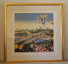 Balloon Race 1990 - Paris, France Limited Edition Print by Hiro Yamagata - 2