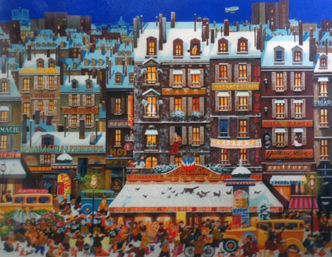 Chanson De Neige 1980 - Paris, Frnce Limited Edition Print - Hiro Yamagata