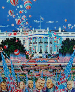 Constitution 200 Years 1990 Limited Edition Print - Hiro Yamagata