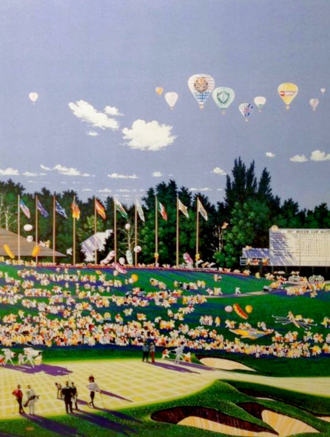 Ryder Cup Golf Tournament 1987 - Huge - Ohio Limited Edition Print by Hiro Yamagata