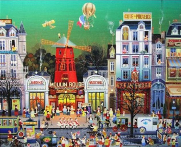 Moulin Rouge 1977 - Paris France Limited Edition Print by Hiro Yamagata