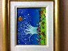 Starry Night 1973 11x14 Original Painting by Hiro Yamagata - 1