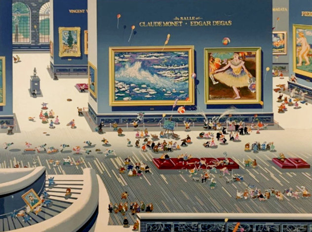 Museum 1984 - Huge Limited Edition Print by Hiro Yamagata