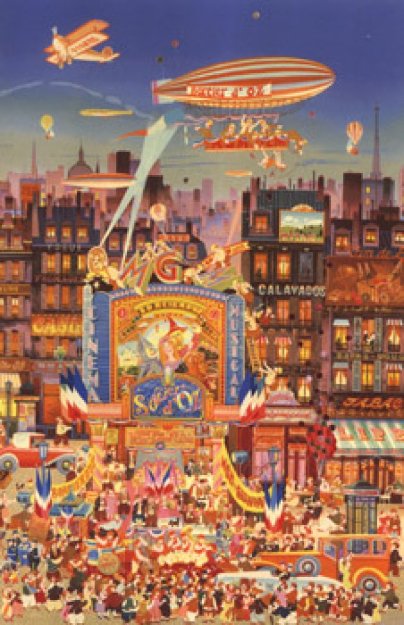 Hiro Yamagata, Summer Olympic Games, Limited Edition Serigraph