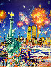 Happy Birthday Liberty U.S.A. Original 30x40 Original Painting by Hiro Yamagata - 0 Happy Birthday Liberty U.S.A. Original 30x40 Original Painting by Hiro Yamagata - 0