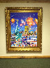 Happy Birthday Liberty U.S.A. Original 30x40 Huge - Twin Towers Original Painting by Hiro Yamagata - 2