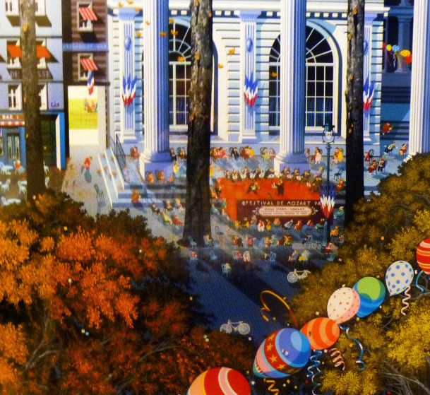 Concert in the City 1985 Limited Edition Print by Hiro Yamagata Concert in the City 1985 Limited Edition Print by Hiro Yamagata