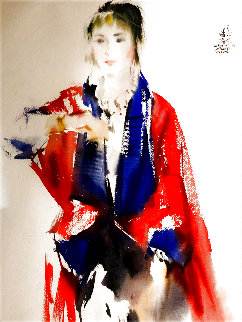 Angel Watercolor 32x26 Watercolor - Chen Yang-Chun Angel Watercolor 32x26 Watercolor - Chen Yang-Chun