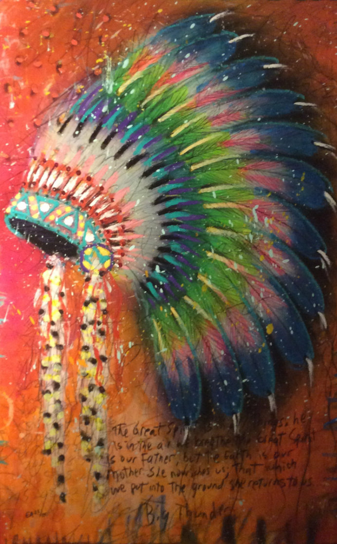 Big Thunder 2013 Embellished Limited Edition Print by Tim Yanke Big Thunder 2013 Embellished Limited Edition Print by Tim Yanke