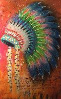 Big Thunder 2013 Embellished Limited Edition Print by Tim Yanke - 0 Big Thunder 2013 Embellished Limited Edition Print by Tim Yanke - 0