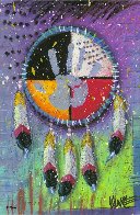 Four Directions 2014 Embellished Limited Edition Print by Tim Yanke - 0 Four Directions 2014 Embellished Limited Edition Print by Tim Yanke - 0