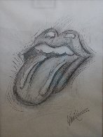 Rolling Stones 2013 Drawing 30x25 Works on Paper (not prints) by Tim Yanke - 6