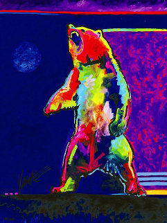 Four Winds Standing Bear 2017 Limited Edition Print - Tim Yanke Four Winds Standing Bear 2017 Limited Edition Print - Tim Yanke