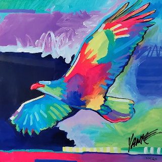 Four Winds Lone Eagle 2017 Limited Edition Print - Tim Yanke Four Winds Lone Eagle 2017 Limited Edition Print - Tim Yanke