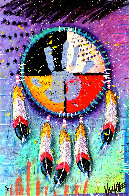Four Directions 2014 Embellished Limited Edition Print by Tim Yanke - 0 Four Directions 2014 Embellished Limited Edition Print by Tim Yanke - 0