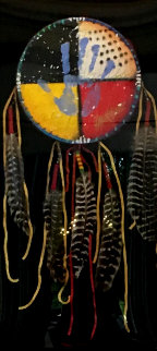 Four Directions 2014 50x31 Huge Original Painting - Tim Yanke Four Directions 2014 50x31 Huge Original Painting - Tim Yanke