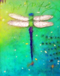 Green Spring Unique 2014 Embellished Works on Paper (not prints) - Tim Yanke Green Spring Unique 2014 Embellished Works on Paper (not prints) - Tim Yanke