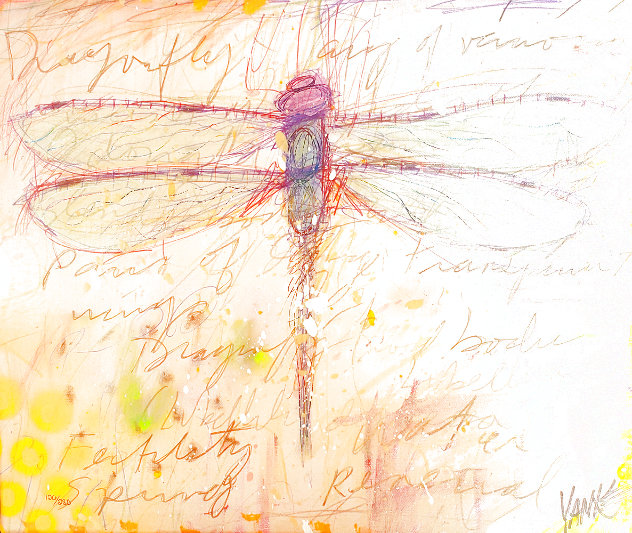 Dragonfly I 2011 Limited Edition Print by Tim Yanke