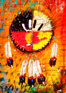 Four Directions AP 2011 Embellished Limited Edition Print - Tim Yanke Four Directions AP 2011 Embellished Limited Edition Print - Tim Yanke