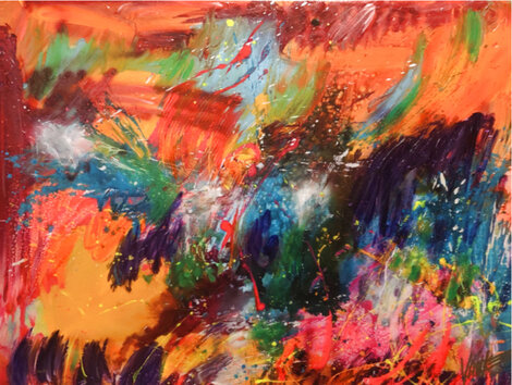 Sum of Our Hearts 2020 Embellished Giclee on Canvas Limited Edition Print - Tim Yanke