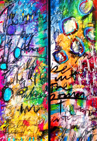 Summer Along with Intentions Diptych 2012 Limited Edition Print - Tim Yanke