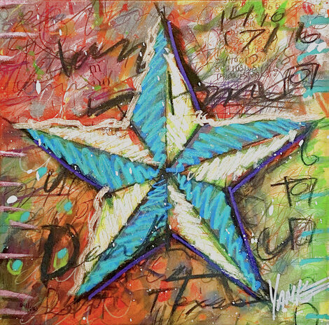 Lonestar I 2011 Embellished Giclee on Canvas - Texas Limited Edition Print - Tim Yanke
