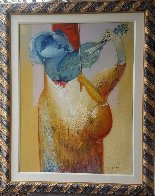 Muscian 60x48 Original Painting by Gevorg Yeghiazarian - 1 Muscian 60x48 Original Painting by Gevorg Yeghiazarian - 1