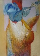 Muscian 60x48 Original Painting by Gevorg Yeghiazarian - 0 Muscian 60x48 Original Painting by Gevorg Yeghiazarian - 0