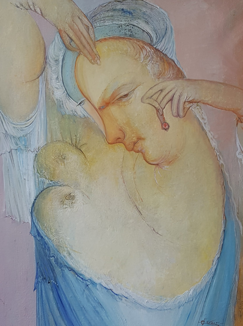 Self Conceited 49x41 Original Painting by Gevorg Yeghiazarian Self Conceited 49x41 Original Painting by Gevorg Yeghiazarian