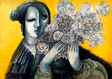 Eternal Bloom 23x26 Original Painting - Gevorg Yeghiazarian Eternal Bloom 23x26 Original Painting - Gevorg Yeghiazarian