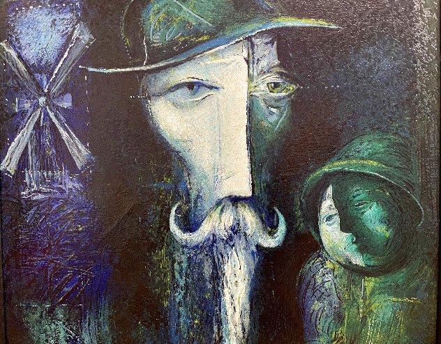 Don Quixote 34x34 Limited Edition Print by Gevorg Yeghiazarian
