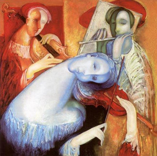 Tune of My Soul 38x38 Huge Limited Edition Print - Gevorg Yeghiazarian Tune of My Soul 38x38 Huge Limited Edition Print - Gevorg Yeghiazarian