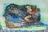 Untitled Painting 40x53 Huge Original Painting by Gevorg Yeghiazarian - 0