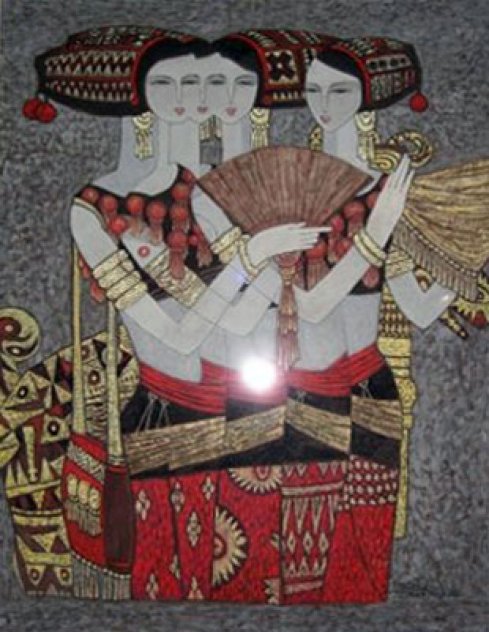 Spree 2000 47x42 Works on Paper (not prints) by Chen Yongle